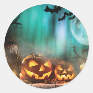 Adesivo Bombas e travesseiros decorativos de halloween