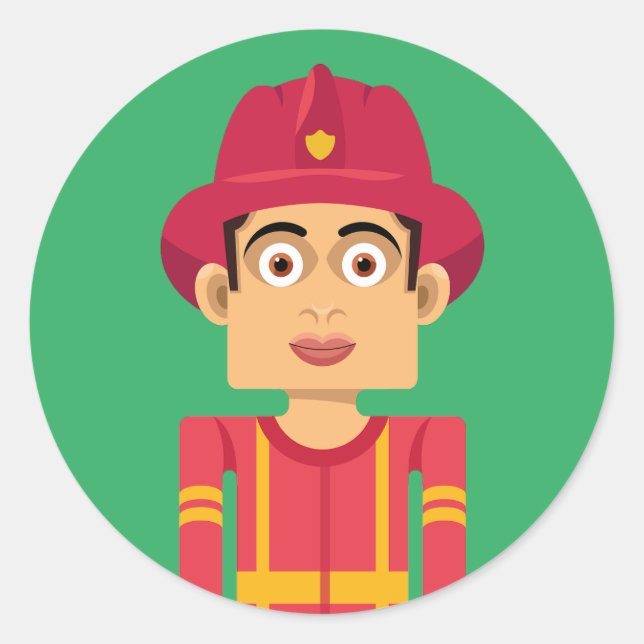 Adesivo Bombero (Frente)