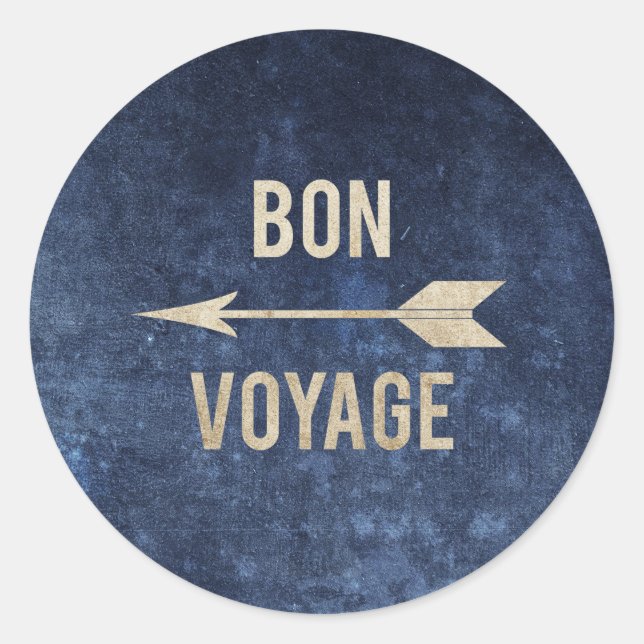 Adesivo Bon Voyage (Frente)