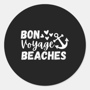 Adesivo Bon Voyage Beaches
