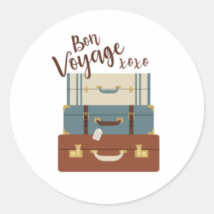 Adesivo Bon Voyage XOXO