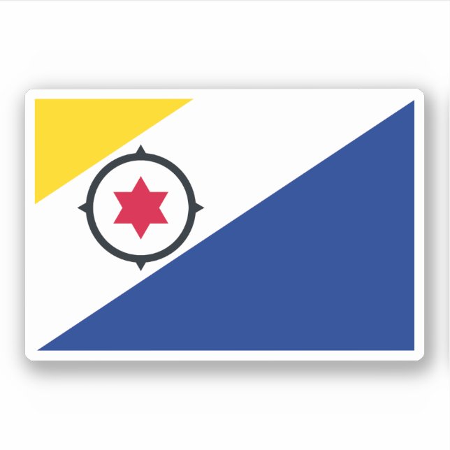 Adesivo Bonaire Flag (Frente)