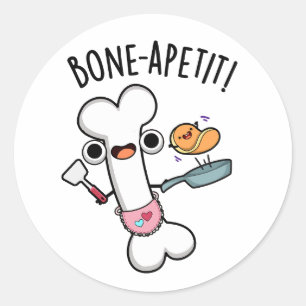Adesivo Bone Apetit Funny Cozinhar Pun