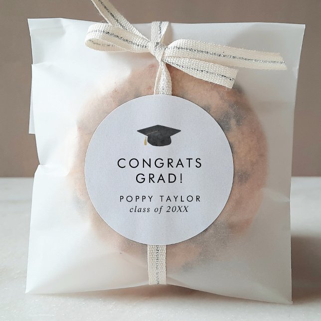 Adesivo Boné Chic - Graduação de Formando Graduação de Gra (Criador carregado)