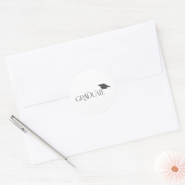 Adesivo Boné de formatura formando (Envelope)