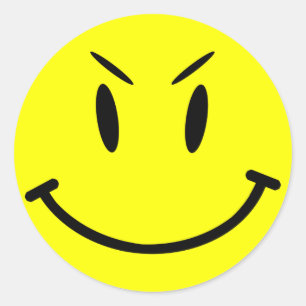 Adesivo Boné do Escopo, Face do Mau, Estilo 1