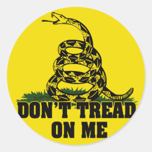 Adesivo Boné Escopo, Gadsden, Estilo 2