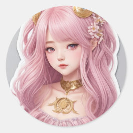 Adesivo boneca barbie