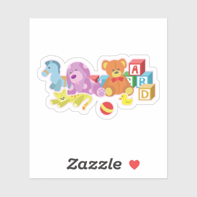 Adesivo Bonecas bonitas (Folha)