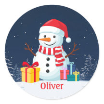 Boneco de Neve Natal Festa Personalizado Fofo