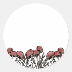 Adesivo Bonés Red Mushroom