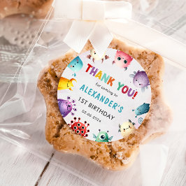 Adesivo Bonita Coloração Nosso Pequeno Aniversário Monstro