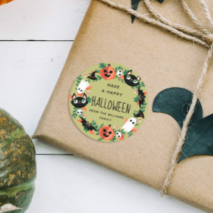 Adesivo Bonita e Feliz Terra das Bruxas Feliz das Bruxas