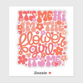 Adesivo Bonita Flor Casada "Oi, sou eu"