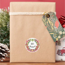 Adesivo Bonita Frota de Natal Berries Vermelhos