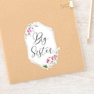 Adesivo Bonita Irmã Grande