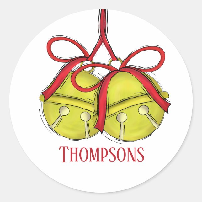 Adesivo Bonita Jingle Todo O Caminho Célula Natal (Frente)