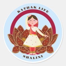Bonita Kathak Dance Sticker
