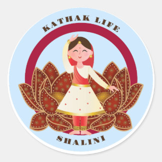 Adesivo Bonita Kathak Dance Sticker