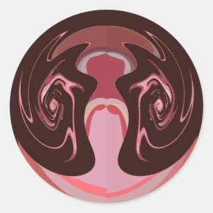 Adesivo Bonita Maroon Motif Impressão