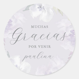 Adesivo Bonita Quinceañera Gracias Floral