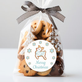 Adesivo Bonita Reindeer Feliz Natal