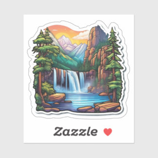 Adesivo Bonita Solteiro de Natureza