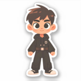 Adesivo Bonitão de desenho animado
