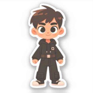 Adesivo Bonitão de desenho animado