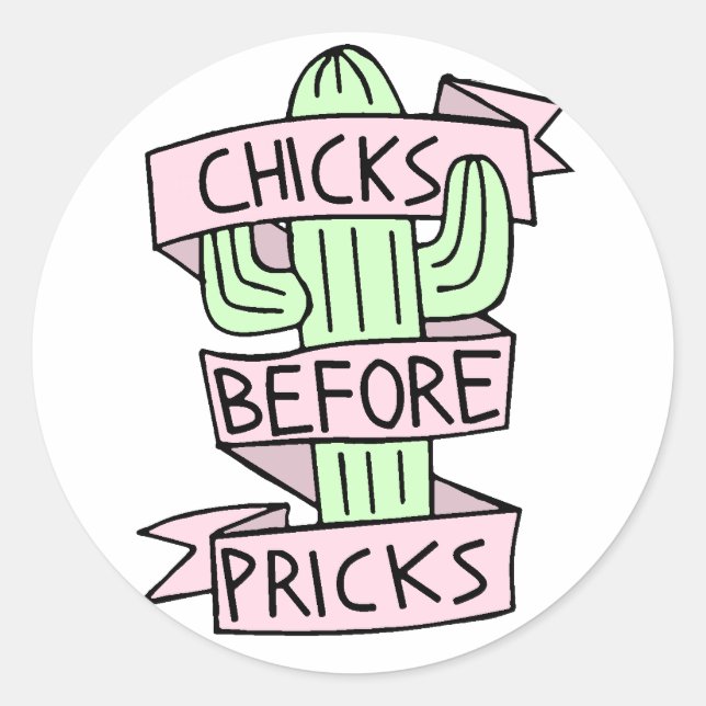 Adesivo Bonito Cactus Stickers (Frente)