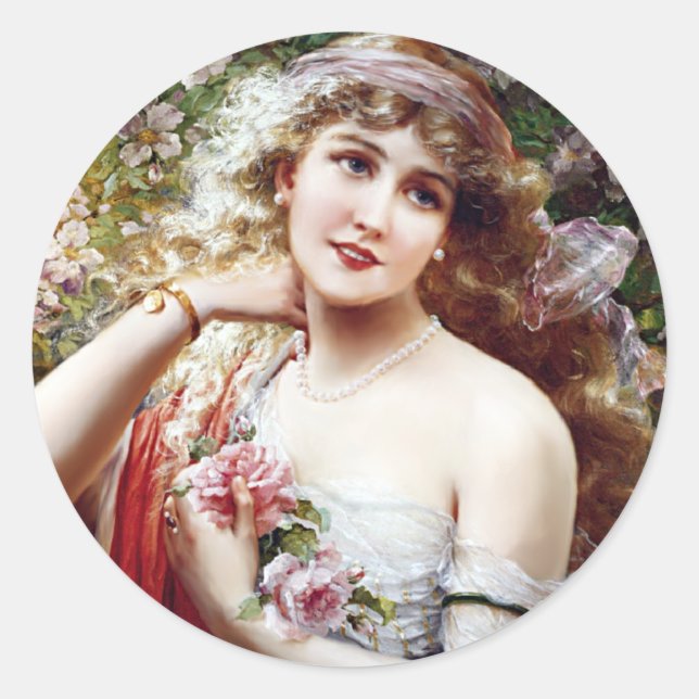 Adesivo Bonito como Rosa (Frente)