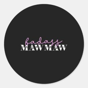 Adesivo Bonito D Mawmaw Engraçado Crânios Maw-maw
