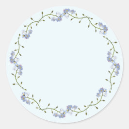 Adesivo bonito Esqueça-me, sem flores