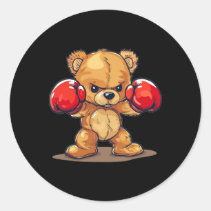 Adesivo Bonito Fodura De Urso Engraçado Para Amantes De Bo