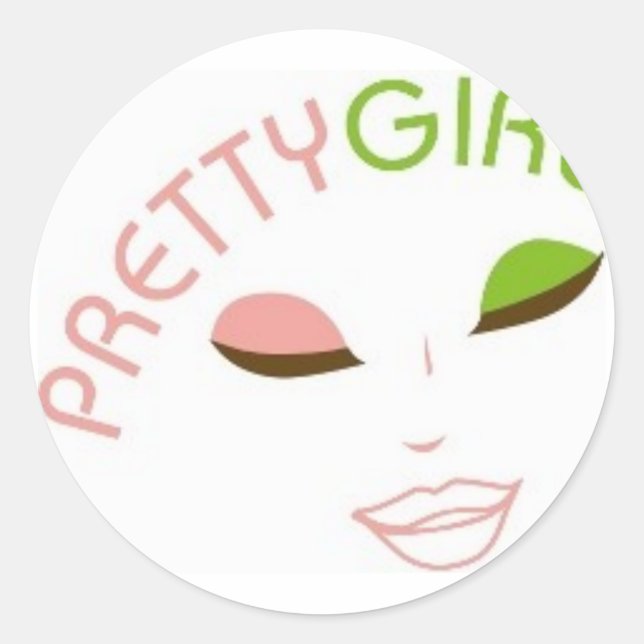 Adesivo Bonito Girl (Frente)