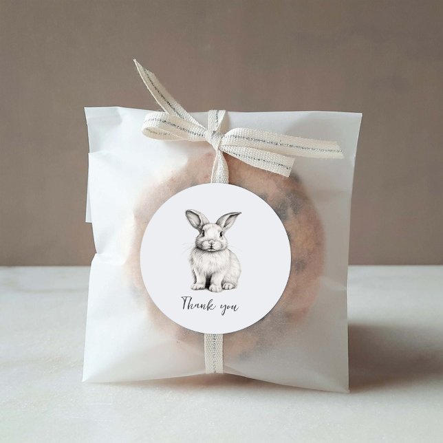 Adesivo Bonito Minimalista, Obrigado Sticker (Criador carregado)