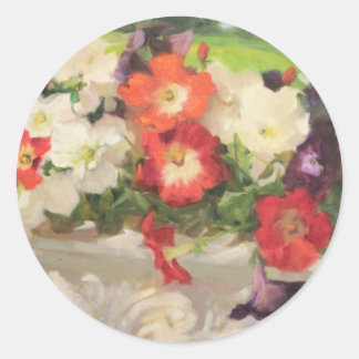Adesivo Bonito Petunias por Margaret Aycock Designs