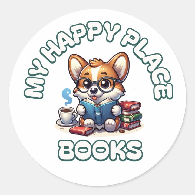 Adesivo Bonito presente para aqueles que amam livros e lei (Frente)