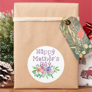 Adesivo Bonito presente para o dia das mães