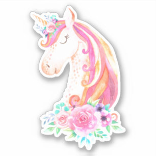 Adesivo Bonito Unicorn Sticker