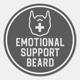 Adesivo Bonitos Homens Apoiando Emocional Oferta de Piada