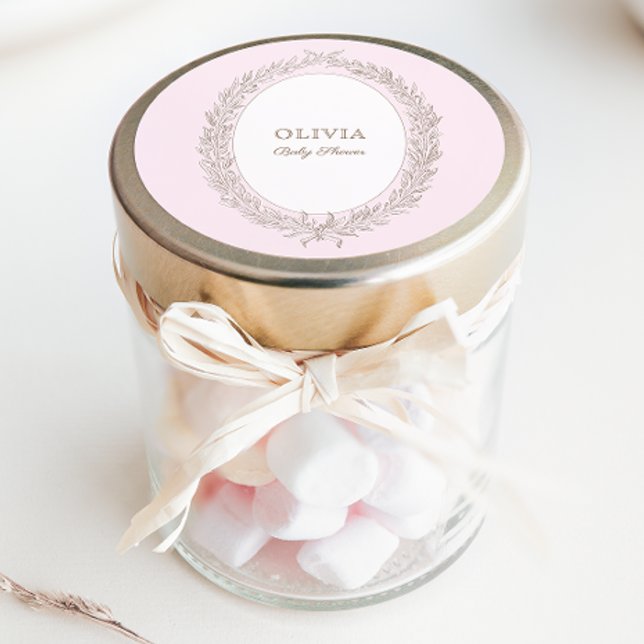 Adesivo Bonjour Bebe French Patisseriserie Chá de fraldas  (Criador carregado)