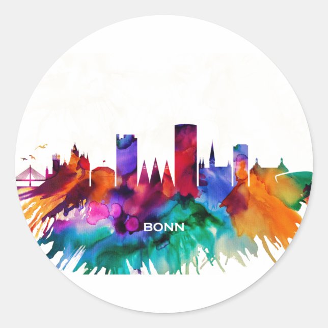 Adesivo Bonn Skyline (Frente)