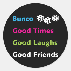 Adesivo bons amigos #2 do bunco