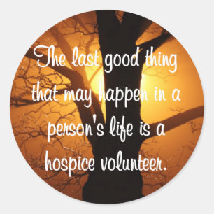 Adesivo Bons trabalhos do voluntário do hospício