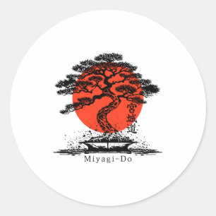 Adesivo Bonsai Kanji Japonês Miyagi Do T Shi Personalizado