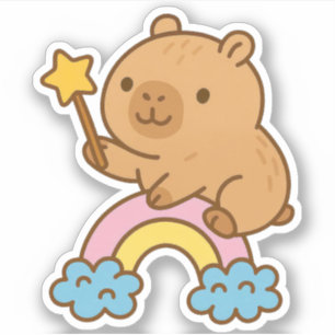 Adesivo Bonte Capybara Vinyl Stickers