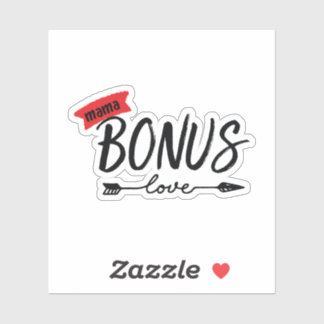 Adesivo Bonus Mama Sticker | Mãe do Passo | Garrafa de Águ