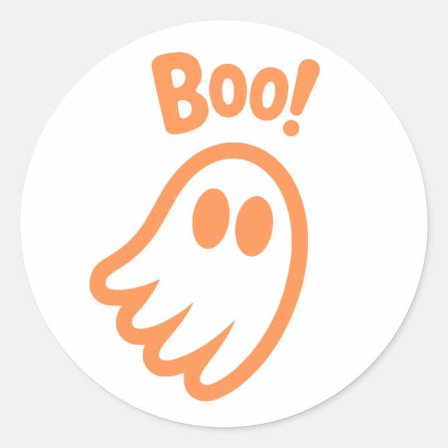 Adesivo Boo Bonito! - Kids Halloween Design (Frente)
