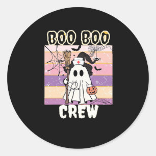Adesivo Boo Boo Crew Halloween Enfermeira Fantasma Essenci
